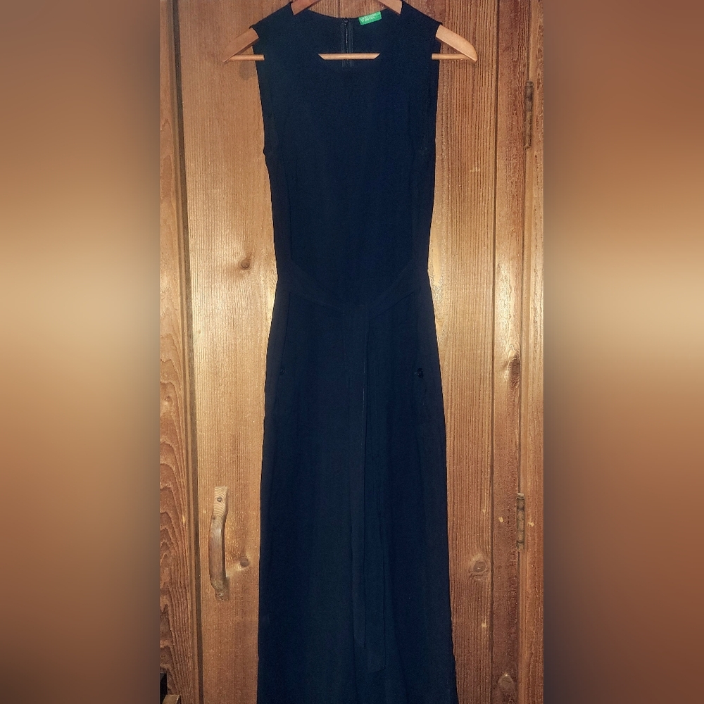 United Colors Of Benetton Black Jumpsuit